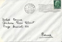 Carta autógrafa: Esposizione romana e gioia spirituale de Mario Tozzi - 1934