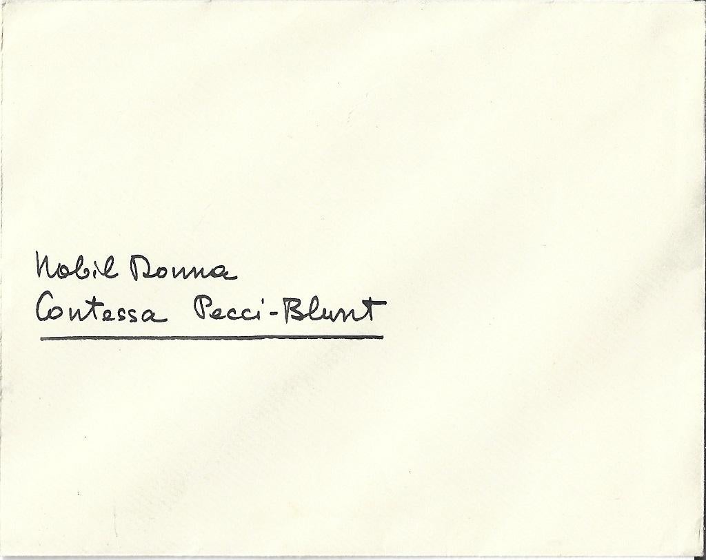  Lettre d'invitation signée par Mario Tozzi - 1934 en vente 1