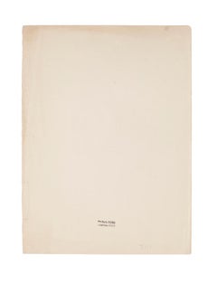 Ritratto - Pastello originale di Manfredo Borsi - Metà del XX secolo