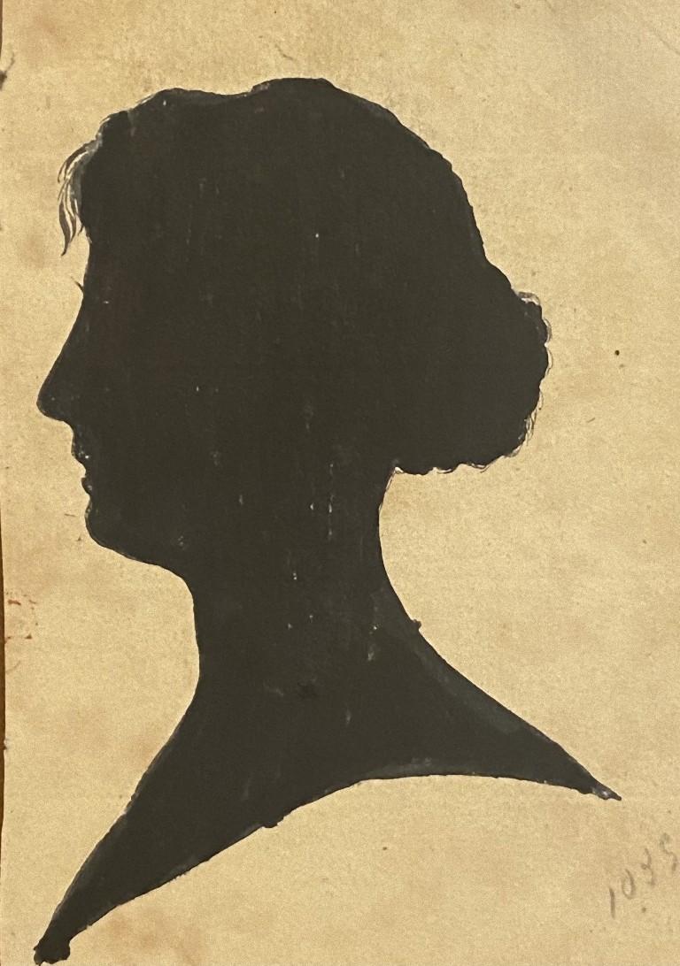 Figure of Woman - Original China Ink on Paper - 1895