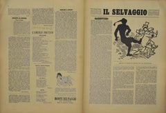 Il Selvaggio #10 - Art Magazine with Engravings by Mino Maccari - 1934