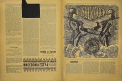 Il Selvaggio #1/2 - Art Magazine with Engravings by Mino Maccari - 1936