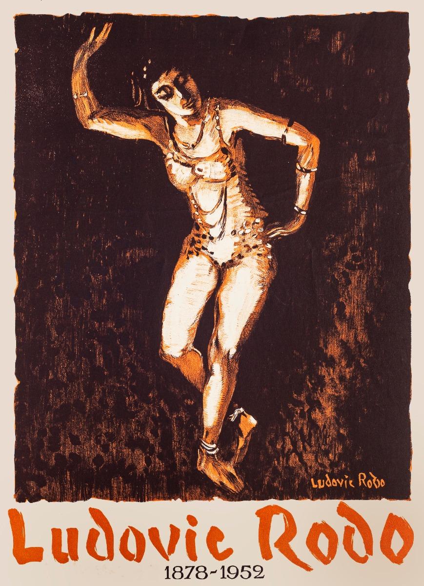 Ludovic Rodo Pissarro Figurative Print - Ludovic Rodo-Manifesto - Vintage Poster after L. Rodo Pissarro - 1960s