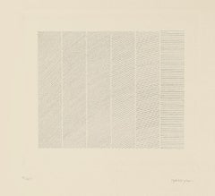 Composition - Original Etching by Giulia Napoleone - 1970s
