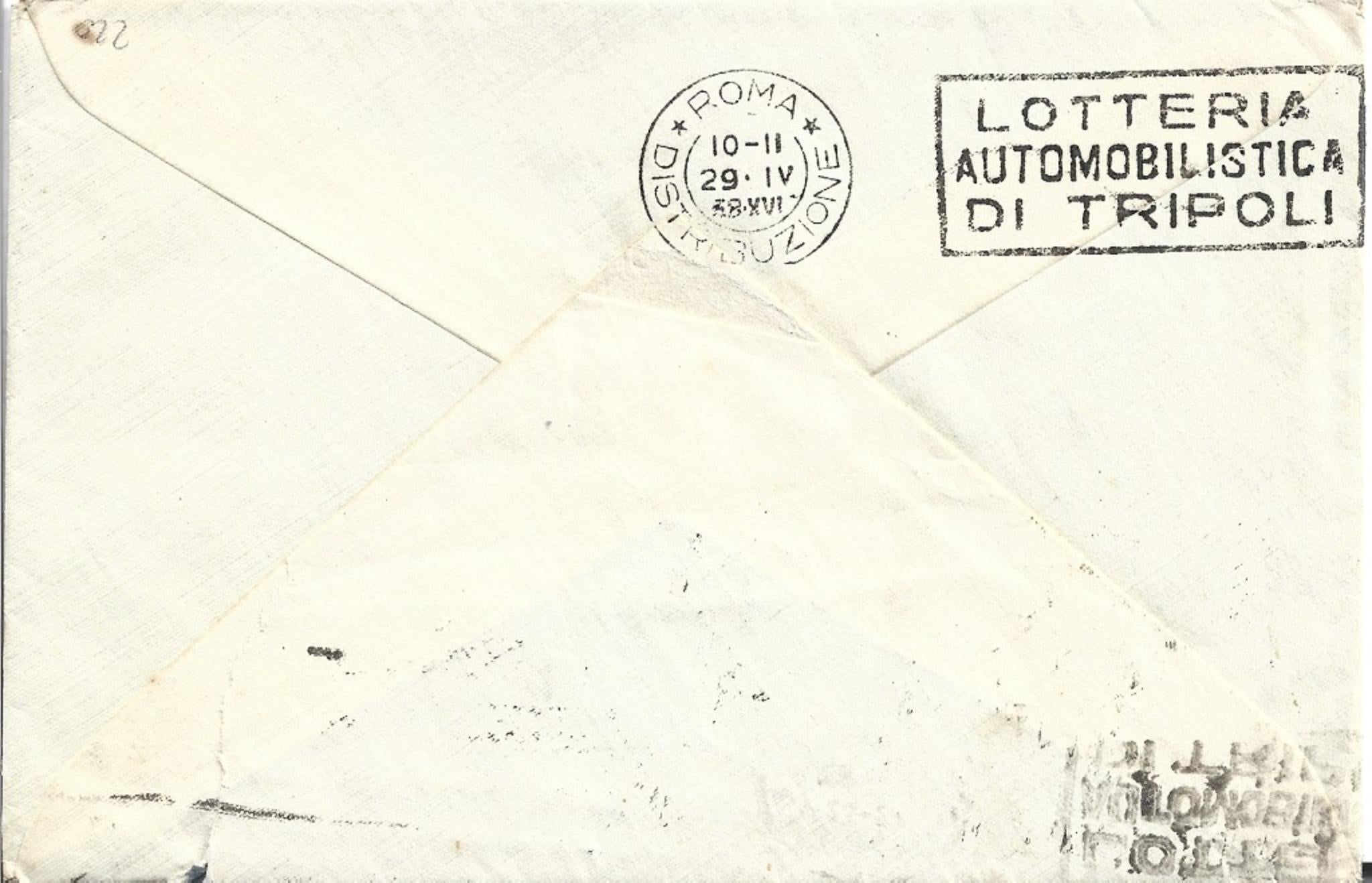 Autograph Letter by Carlo Carrà - 1938 For Sale 2