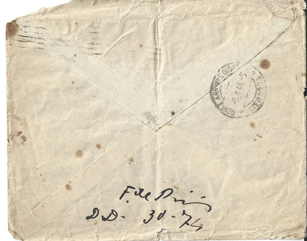 Lettre autographe de Filippo de Pisis - 1934 en vente 2