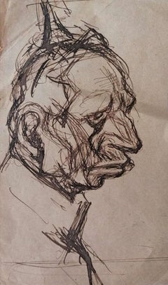 Giovanni Giolitti  - Dibujo original en tinta de Gabriele Galantara - 1905