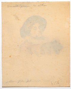 Boy with Mask - Pencil and Watercolor by Antonio Visentini - 18th Century