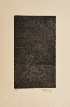 Roma - Acquaforte originale di Antonino Virduzzo - Anni '70