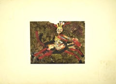Horseman - Original Painting by Sergio Barletta - 1963