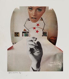 La risa - Collage original de Sergio Barletta - 1975