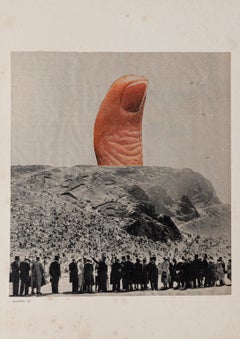 Thumb - Original Collage by Sergio Barletta - 1975