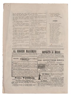 Il Fischietto (The Whiste) N°1 - Original Lithographs - 1863