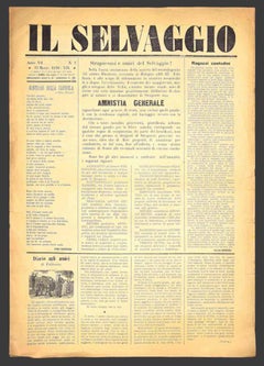 Il Selvaggio n.1 di Mino Maccari - anni '30
