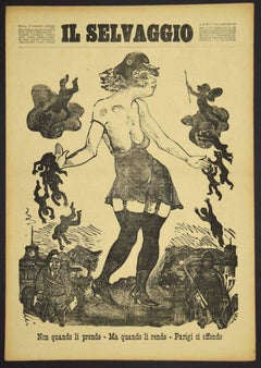 Il Selvaggio n°9 de Mino Maccari - 1933