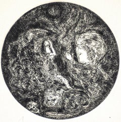 Moses - Original Etching by Gian Paolo Berto - 1974