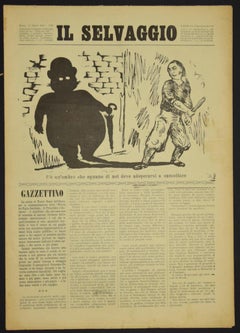 Il Selvaggio Nr. 3/4 von Mino Maccari – 1931