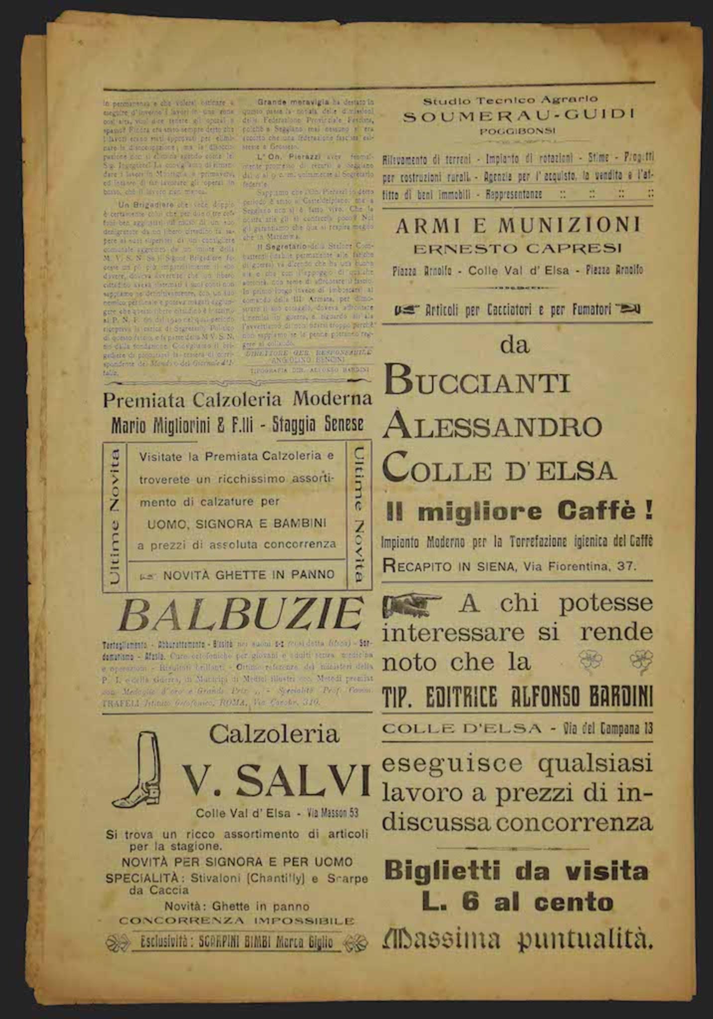 Il Selvaggio no.21/22 by Mino Maccari - 1924 For Sale 1