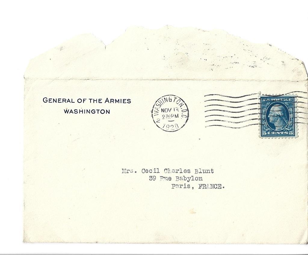 Confidential-Brief des Generals der Armeen – 1920 (Moderne), Art, von John Joseph Pershing