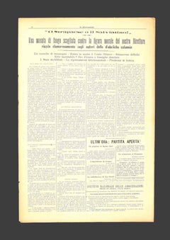 Il Selvaggio no.8 by Mino Maccari - 1932