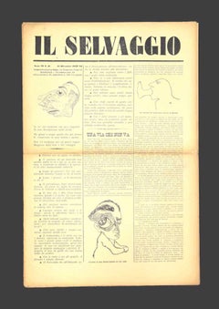 Il Selvaggio Nr.8 von Mino Maccari - 1932