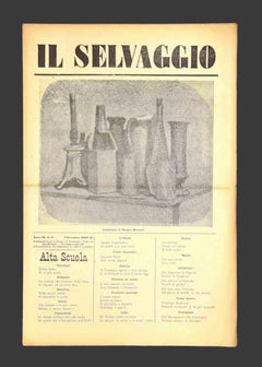 Il Selvaggio n°9 de Mino Maccari - 1932