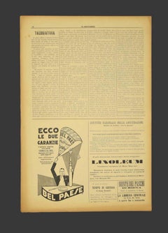 Il Selvaggio n.12 di Mino Maccari - 1932