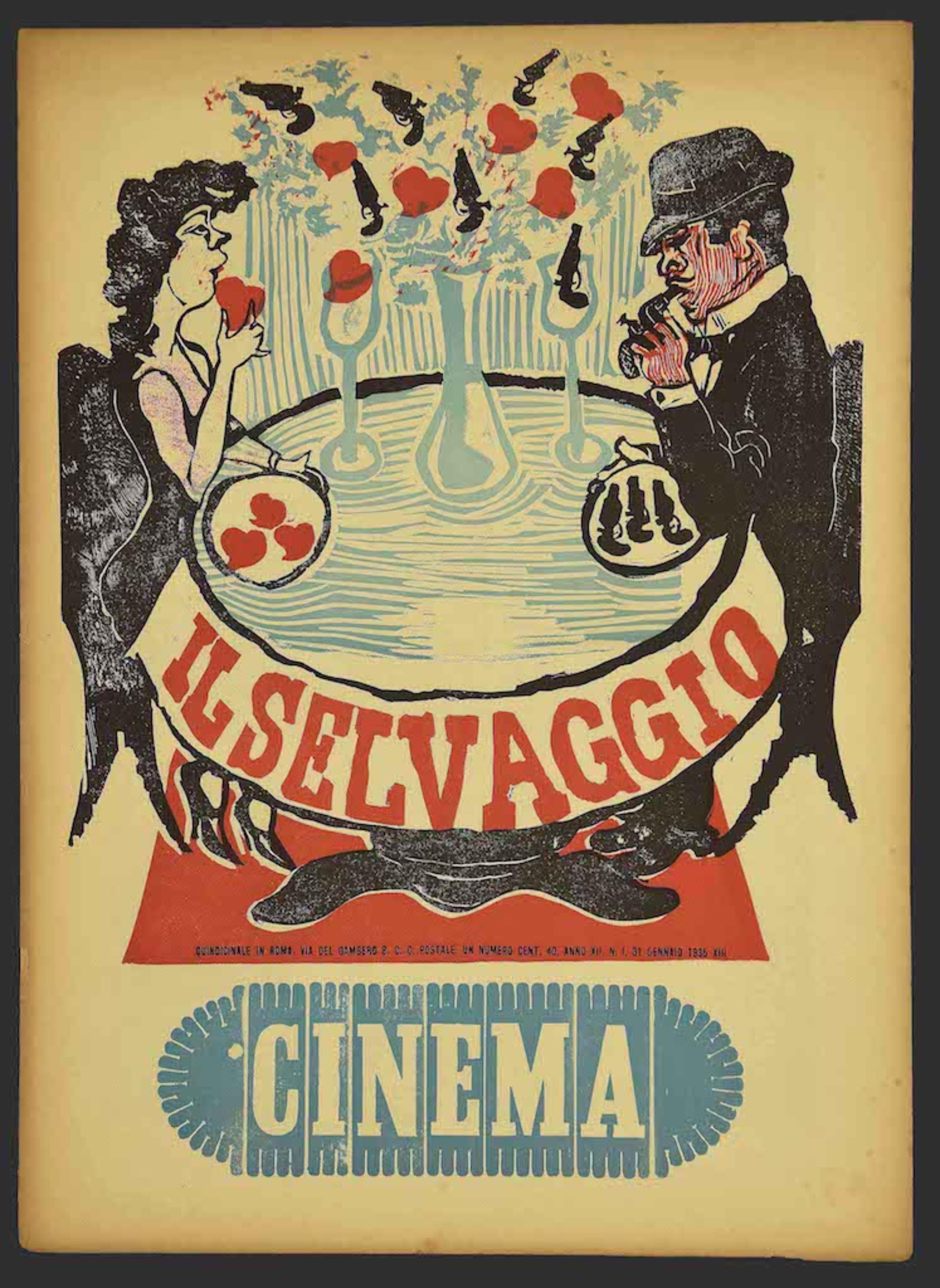 Il Selvaggio no.1 by Mino Maccari - 1935