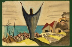 Capharnaüm - Tecnica mista originale di Jean Raymond Delpech - 1940