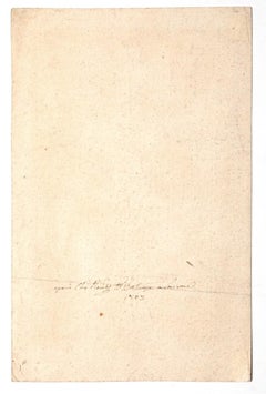 Figure féminine - eau-forte originale sur papier de Domenico Cunego - 1777