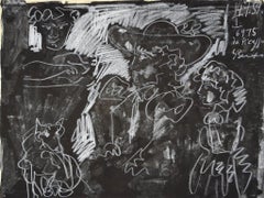 Hommage à Picasso - Techniques mixtes originales de Gian Paolo Berto - 1975