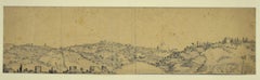 Landscape - Original Pencil Drawing by J. P. Verdussen - Mid-18th Century