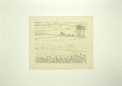 Epis- Original Etching by Andre Roland Brudieux - Mid 20th Century