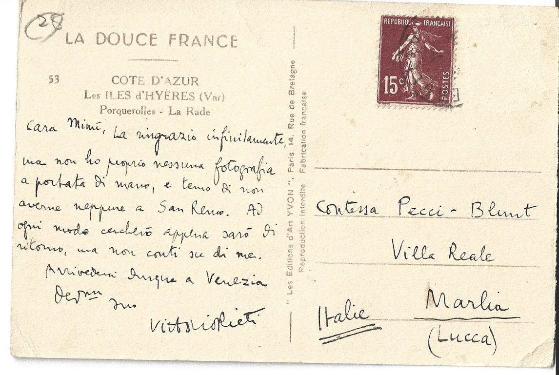 La Douce France - Signed by Vittorio Rieti - 1930s For Sale 1