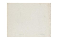 Coquetterie Jalouserie - Original Pen Drawing - 19th Century