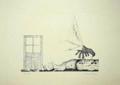 Figure - Original Etching by Bruno Renzi - Late 20th Century