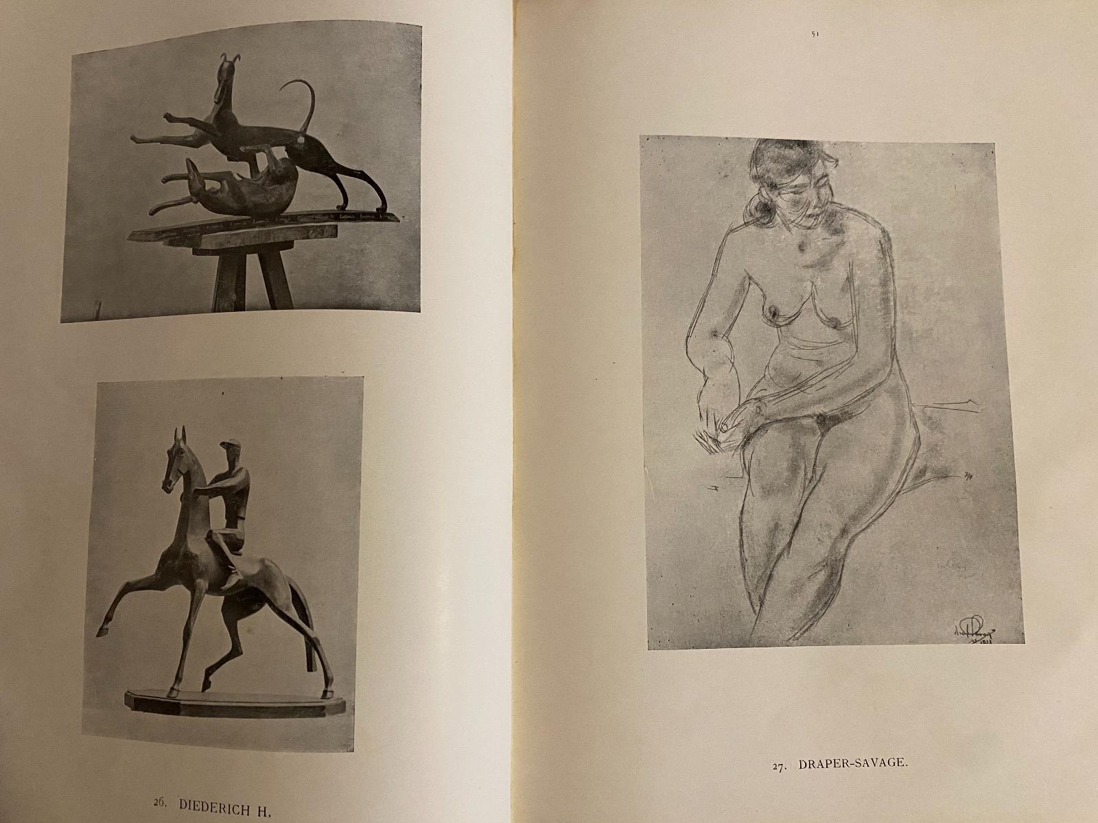  Artistes Américains Modernes de Paris, vintage catalogue printed in 1932.

Vol in folio, pp. 138, cm 32 x 1 x 25, In French. 

Catalogue of the 