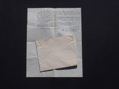 Vintage Il Selvaggio, La Resistenza e la Liberazione - Typewritten Letter - 1956