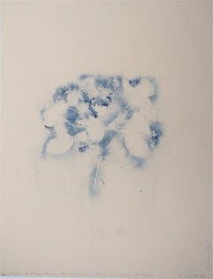 Apple Blossoms - Original pastellfarbenes Pastell auf Papier von Andrea Fogli - 2019