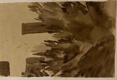 Figures - Pen on Paper by Mogniat-Duclos Bertrand - 1950