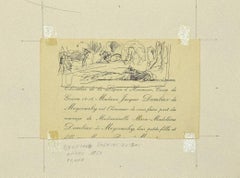 Animals in the Enclosure - Artwork by Bertrand Mogniat-Duclos - 1950s