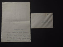 Autograph Letter Signed by Gonzalo Fonseca - 1969