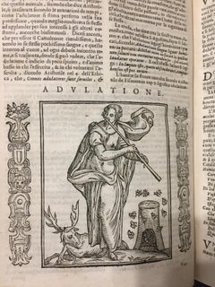 Antique Nova Iconologia di Cesare Ripa Perugino -  illustrated Book - 1618