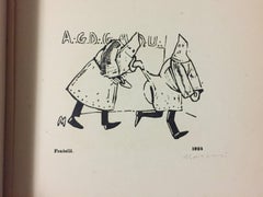 Linoleum - Rare Illustrated Book by Mino Maccari - 1931