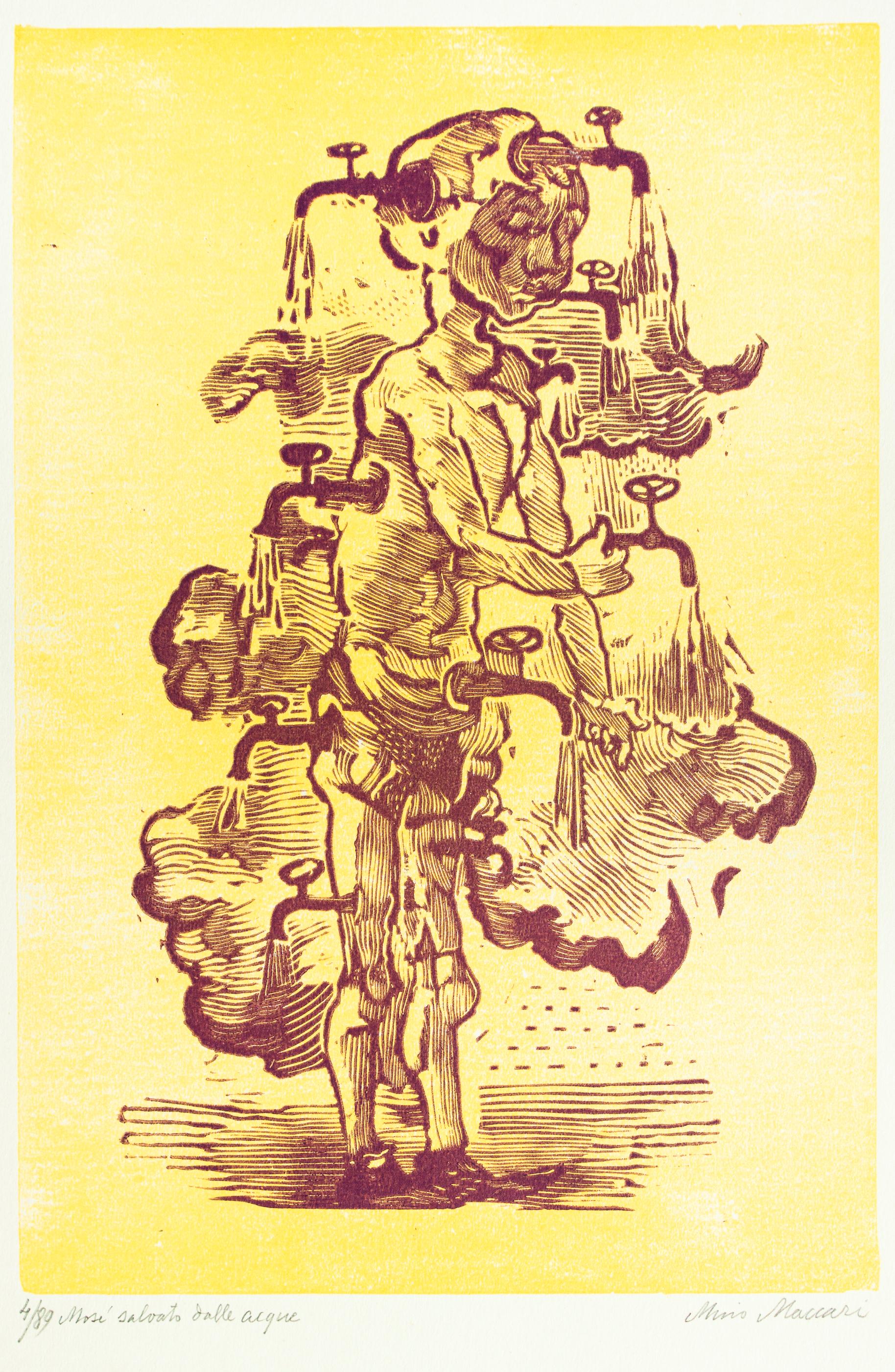 Álbum - Raro libro ilustrado de Mino Maccari - 1943 en venta 15