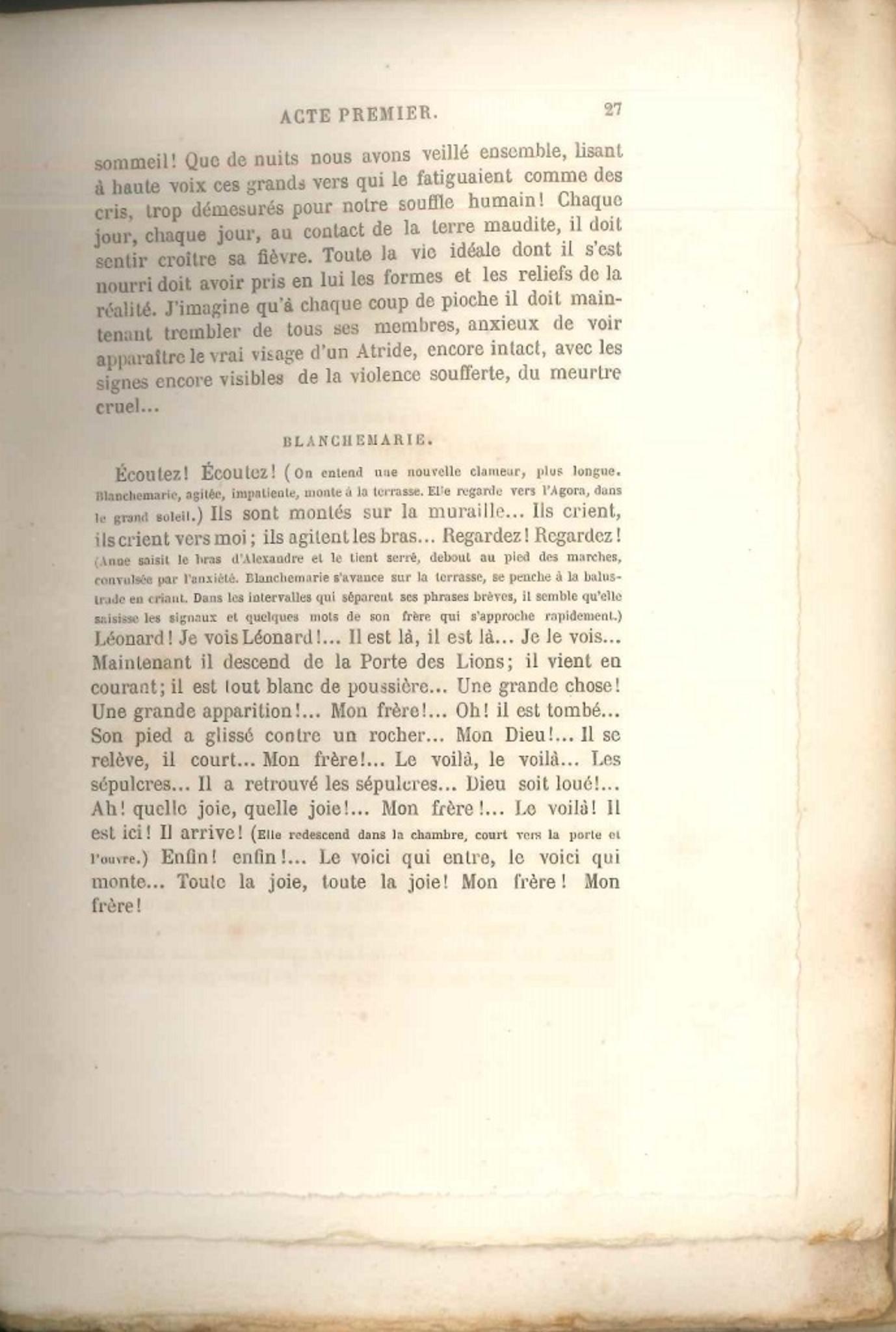 La Ville Morte - Libro raro de Gabriele D'Annunzio - 1898 en venta 1
