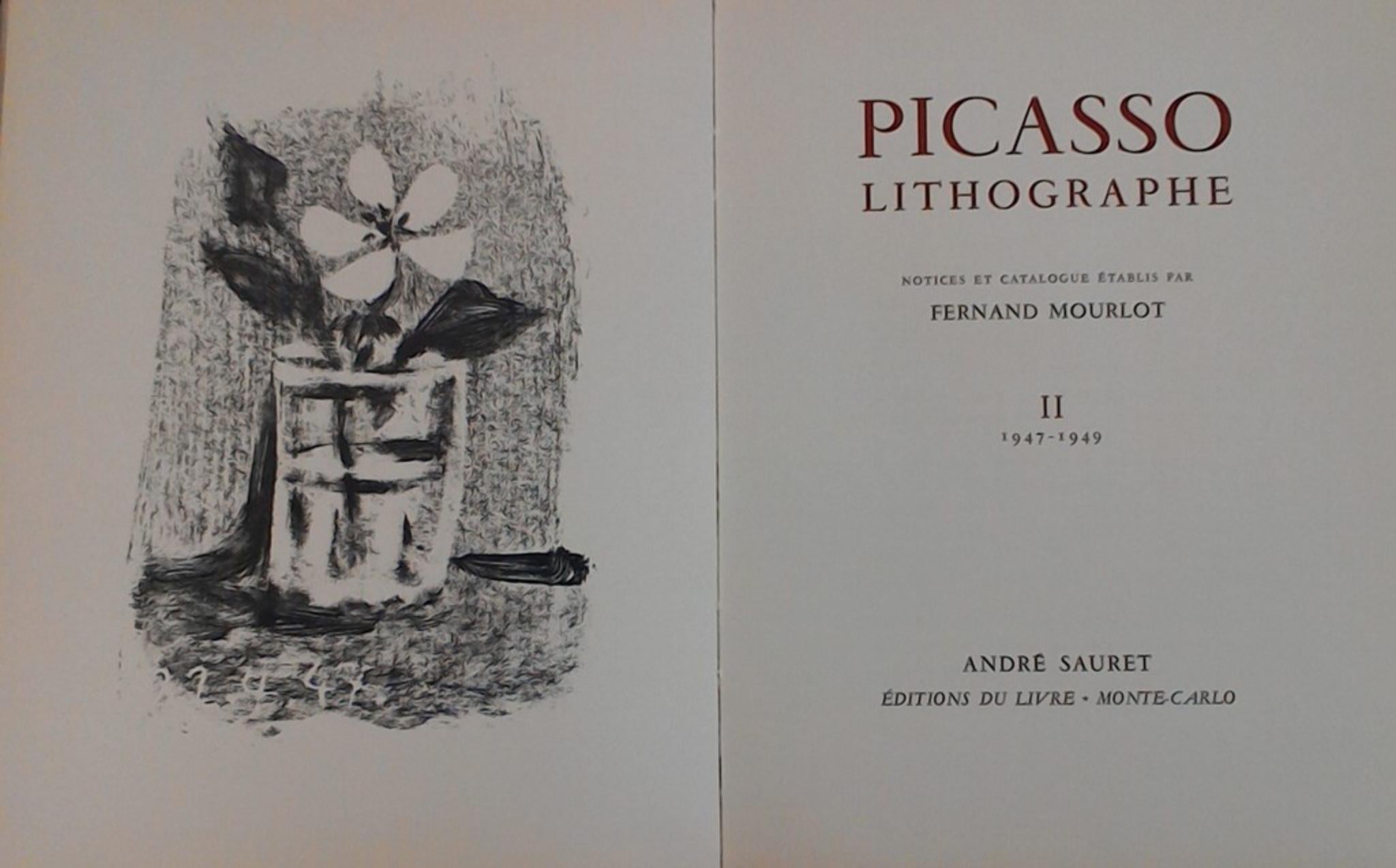 Picasso Lithographe II, 1947-1949 by Farnand Mourlot - 1950 For Sale 1