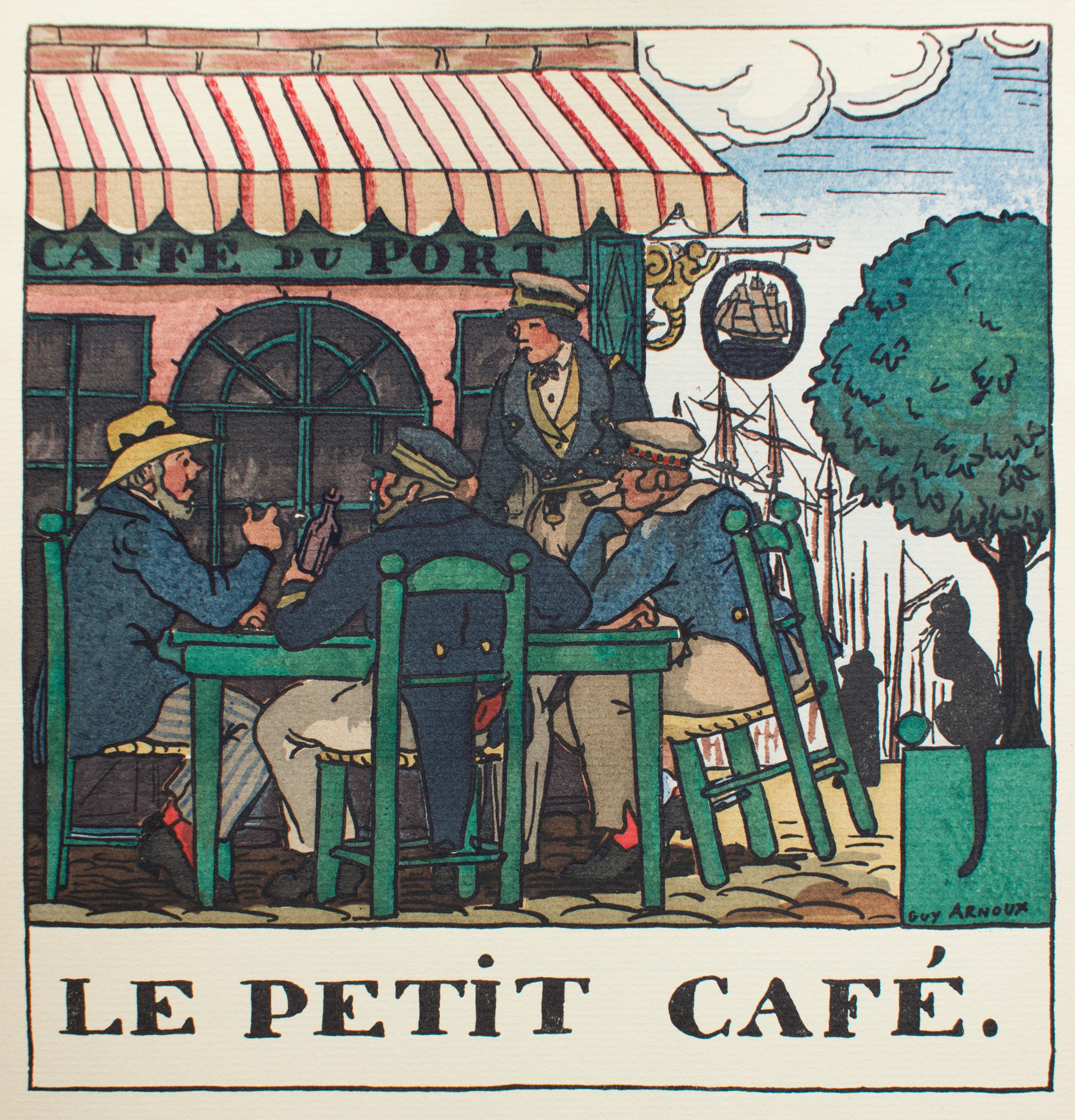 Vieille Marine - Livre rare de C.Farrère illustré par G. Arnoux - 1920 en vente 1