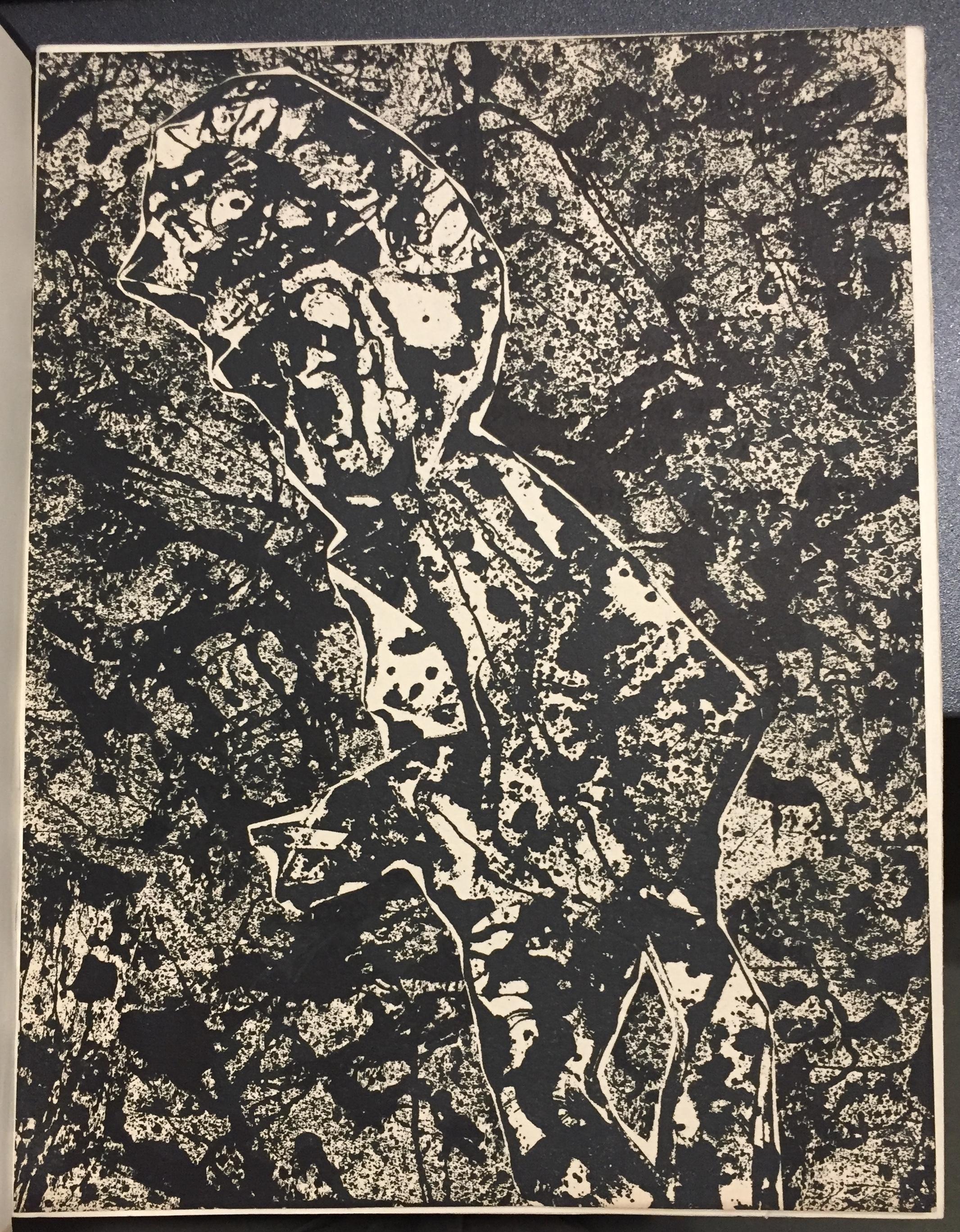 Exposition de peintures, dessins et expositions de travaux divers de 1942 1954 - Abstrait Art par Jean Dubuffet