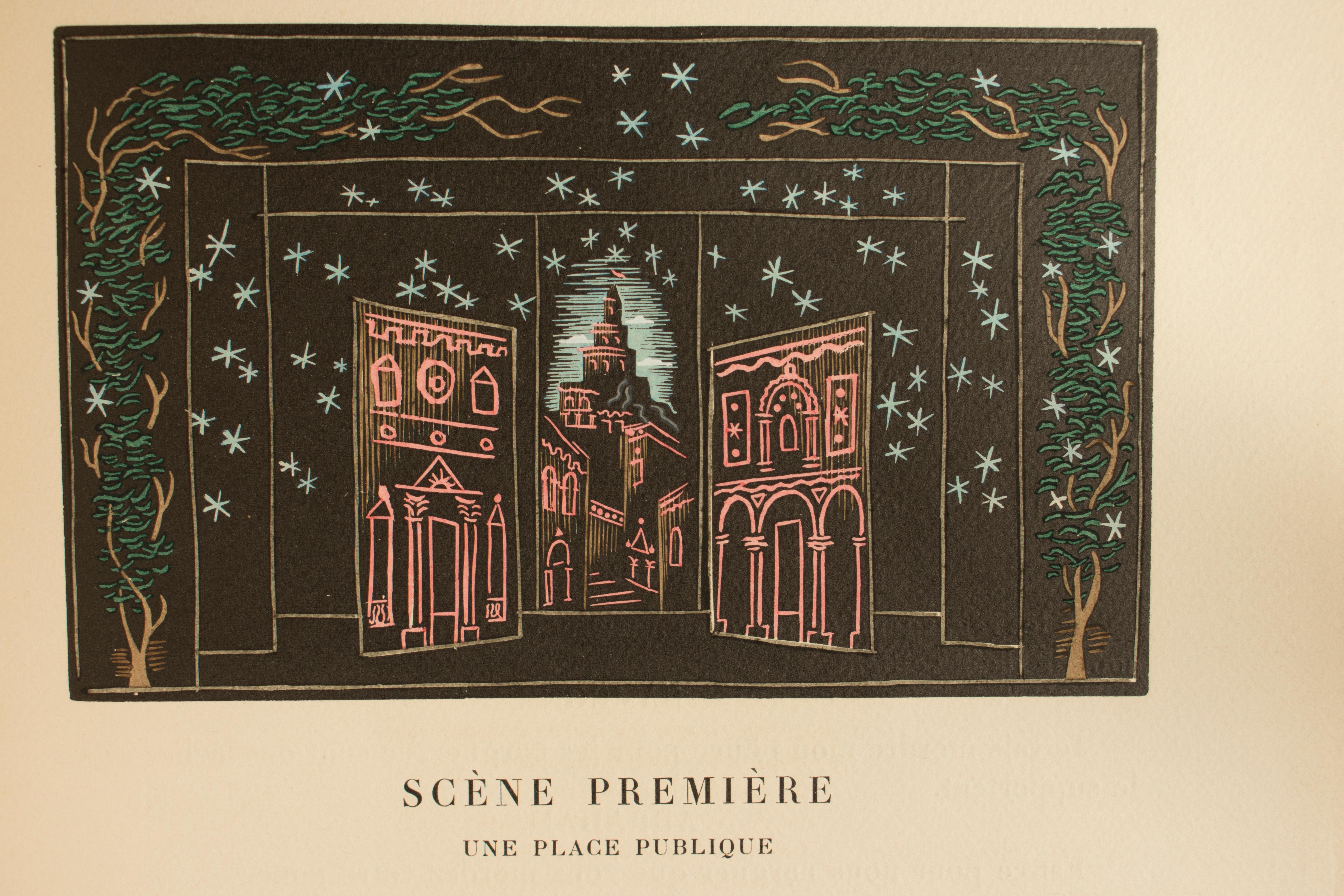 Roméo et Juliette - Seltene Ausgabe illustriert von Jean Hugo - 1926 im Angebot 2